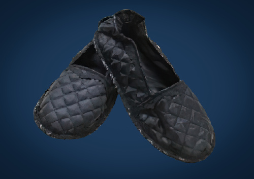 тапочки черные