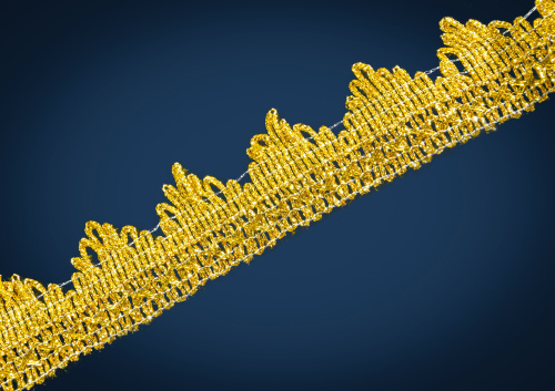 97397-Тесьма Пирамида 4см-13,6