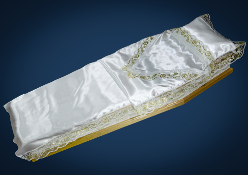 16010164 атлас-Кружевной бант-410