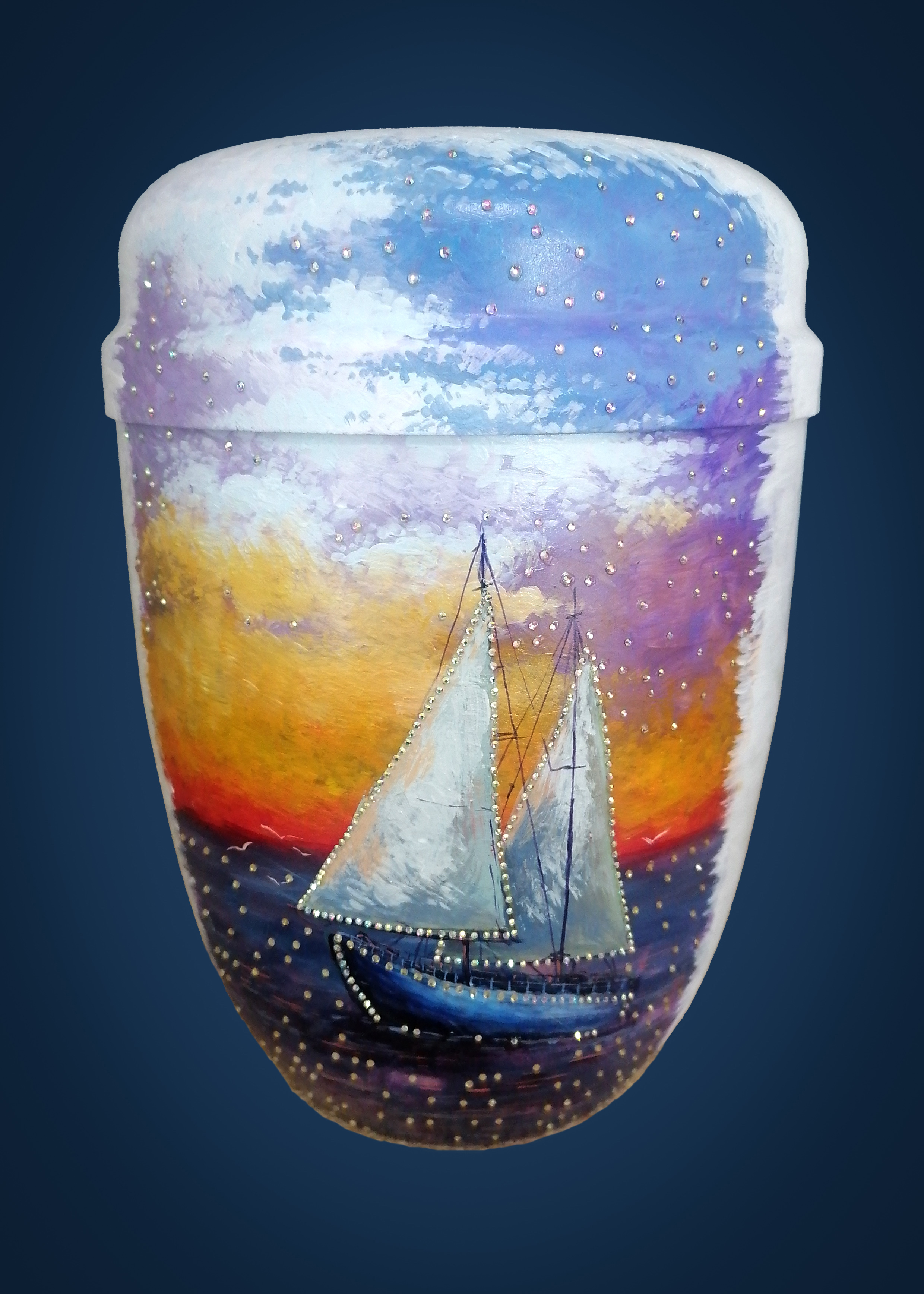 12010329 СЕВ.СИЯНИЕ-яхта(белый)