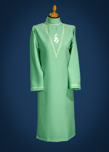 18020108платье с узким кружевом-520