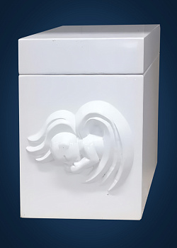 Урна для праха детская Колонна с ангелом