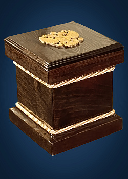 Урна для праха Колонна (Герб, Крест)